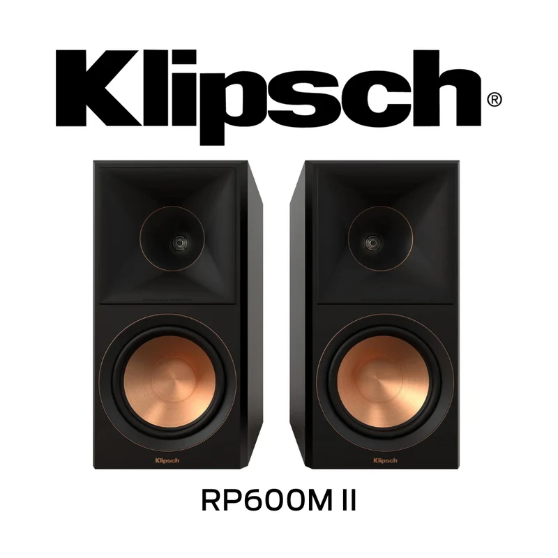 Klipsch RP600MII - Enceintes d'étagère Référence Première (paire) (Boîte ouverte)