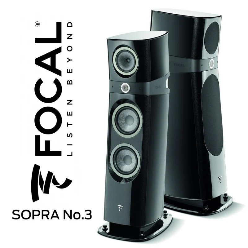 FOCAL SOPRA N°3 : Enceinte haut de gamme 3 voies (la paire)