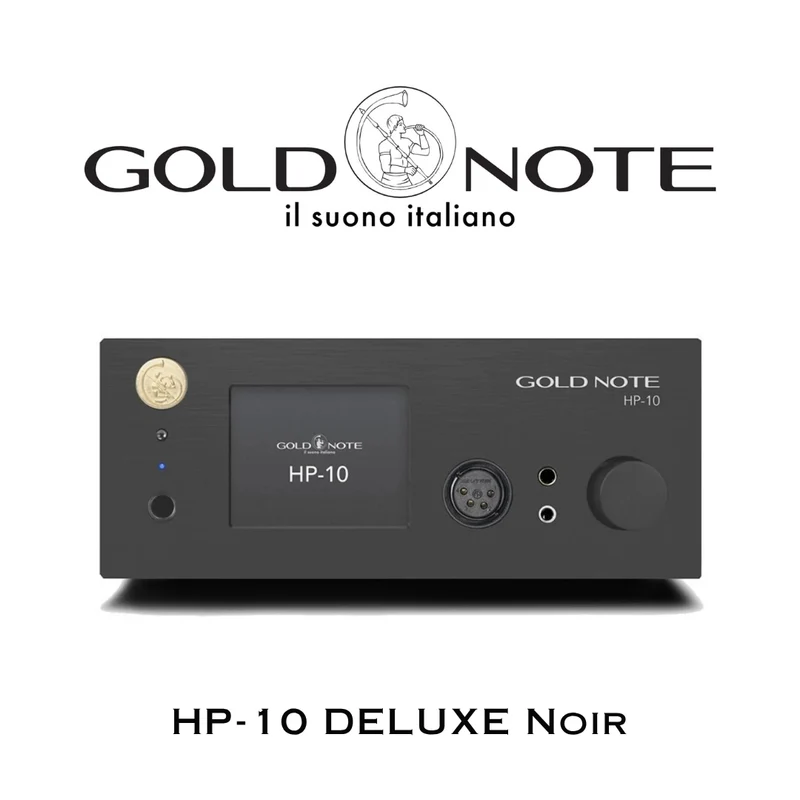 Gold Note HP-10 DELUXE | Amplificateur de casques d'écoute haut de gamme