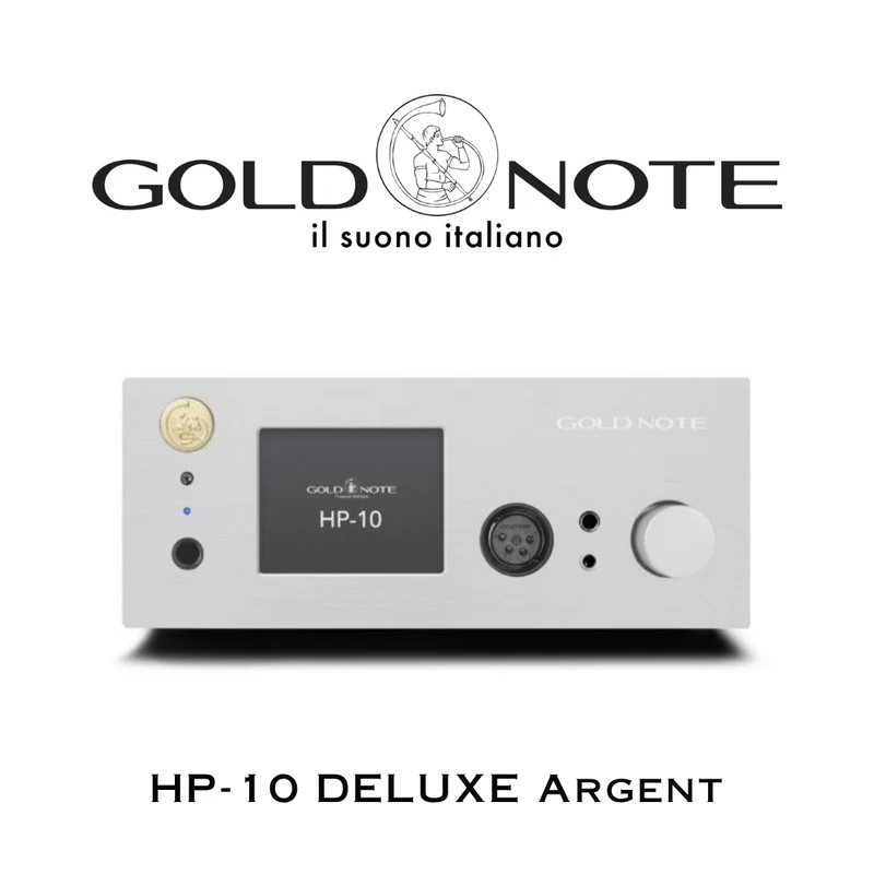 Gold Note HP-10 DELUXE | Amplificateur de casques d'écoute haut de gamme