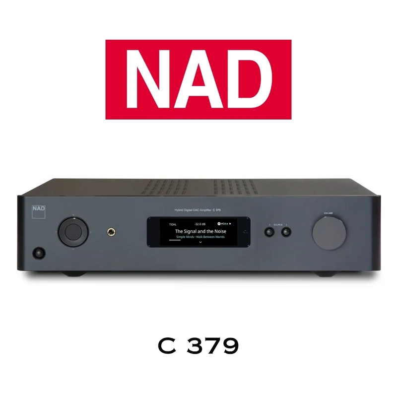 NAD C 379 | Amplificateur DAC Hybride numérique