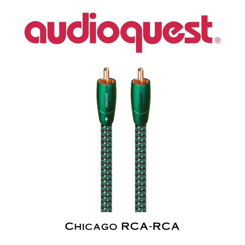 Audioquest Chicago | Câble Audio RCA-RCA Interconnexion (Paire)