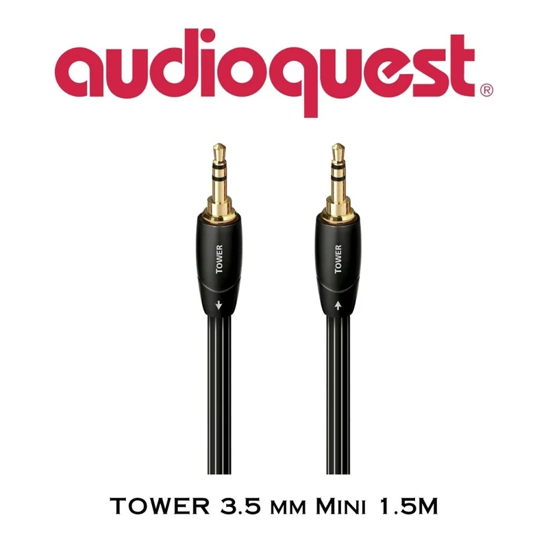 Audioquest Tower | Câble interconnexion stéréo 3.5mm Mini