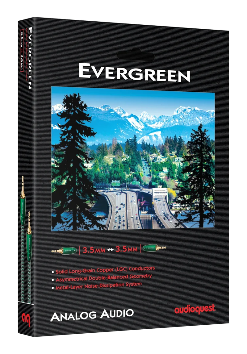 Audioquest Evergreen | Câble interconnexion stéréo 3.5mm Mini