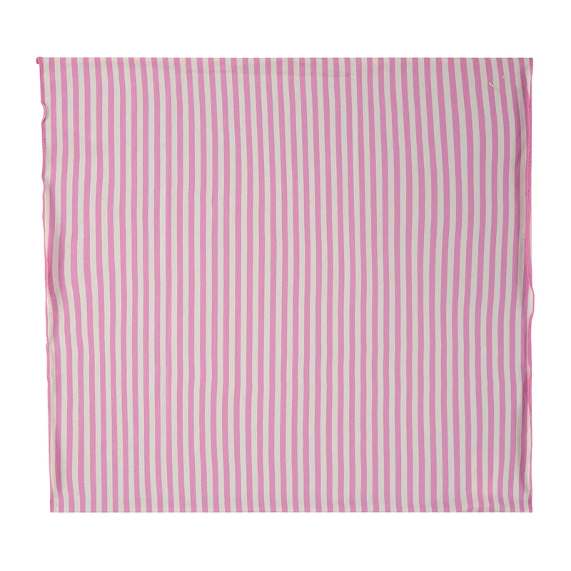 Écharpe Multifonction GOTS — Rose Bubblegum / Crème