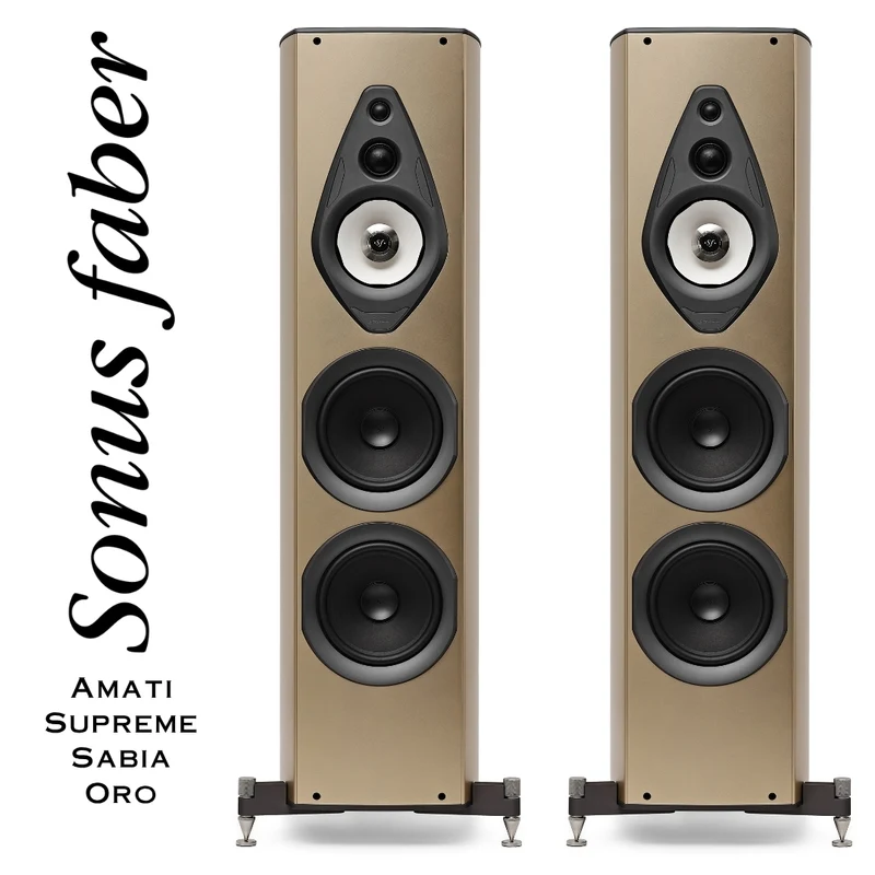Sonus Faber Amati Supreme | Enceintes colonnes audiophiles de référence 4,5 voies (Paire)