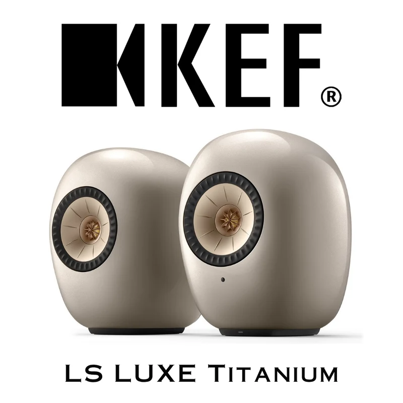 KEF LS LUXE | Enceintes amplifiées sans-fil haute-fidélité