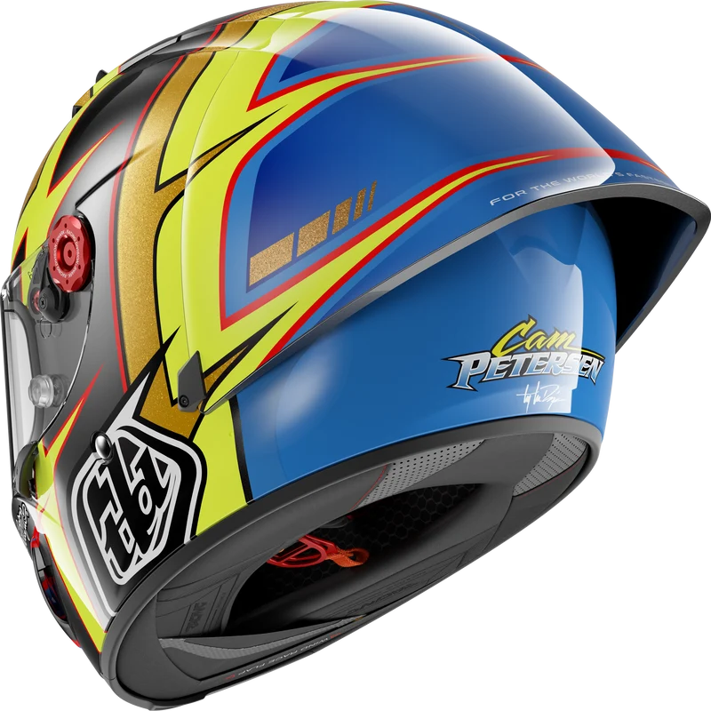 RACE-R PRO GP 06 REPLICA CAM PETERSEN Anthracite Yellow Blue