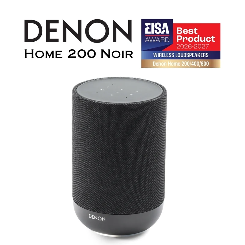 Denon Home 200 | Enceinte intelligente sans fil compatible HEOS et Dolby Atmos
