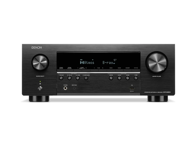 DENON AVRS980H | Récepteur cinéma maison Dolby Atmos 7.2 canaux 90 W 4K/8K