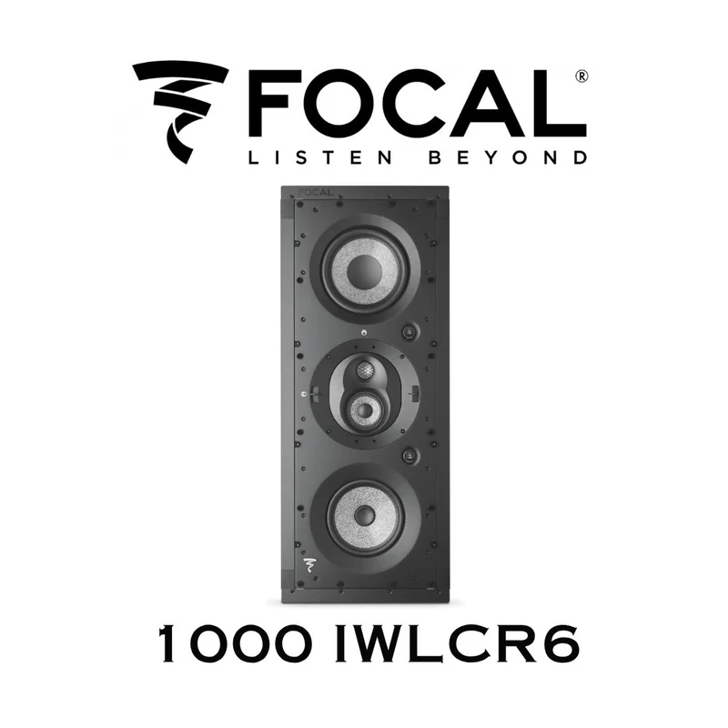 FOCAL 1000 IWLCR6 | Enceinte encastrable murale 3 voies d'excellence (Unité)