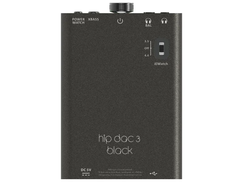 iFi Audio HIP DAC V3 Noir