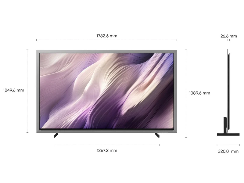 SAMSUNG TQ77S99H + BOITIER SANS FIL + FIXATION MURALE