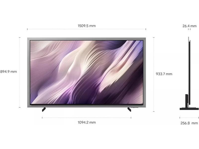 SAMSUNG TQ65S99H + BOITIER SANS FIL + FIXATION MURALE