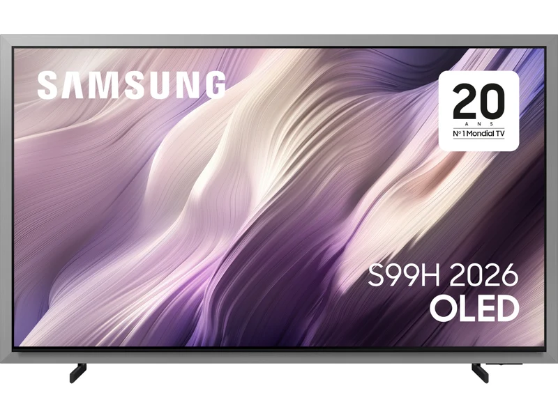 SAMSUNG TQ55S99H + BOITIER SANS FIL + FIXATION MURALE
