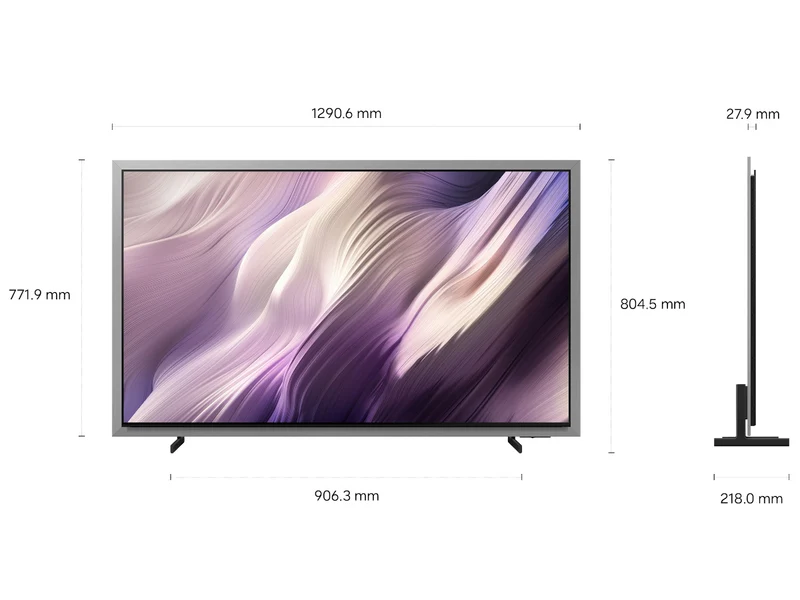 SAMSUNG TQ55S99H + BOITIER SANS FIL + FIXATION MURALE