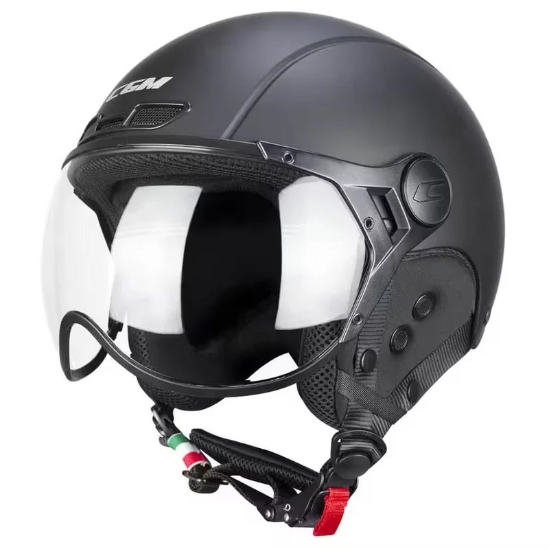 Casque vélo électrique à visière type Jet CGM Ebi Mono