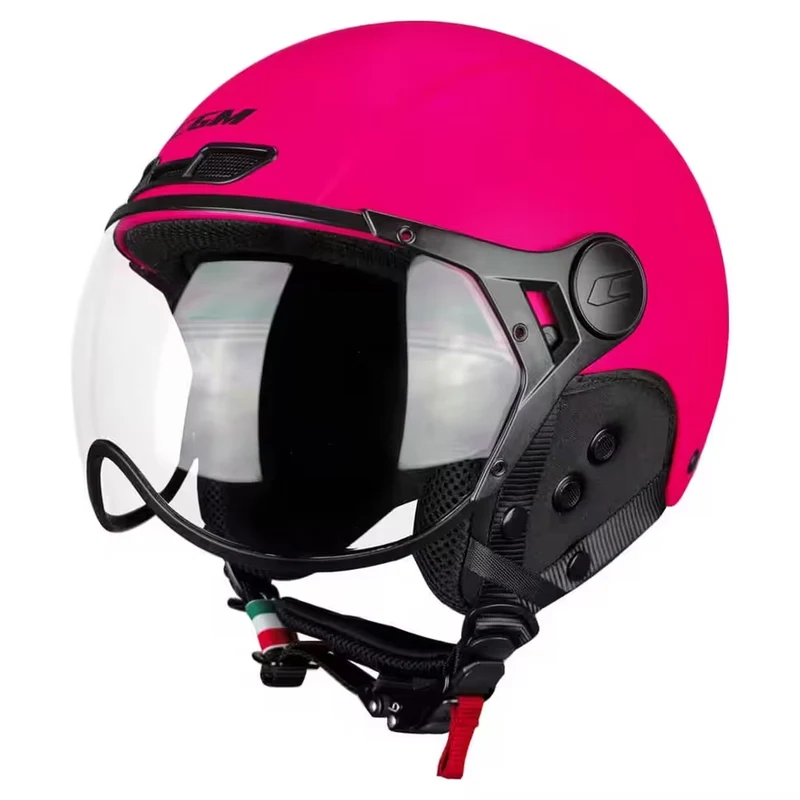 Casque vélo électrique à visière type Jet CGM Ebi Mono