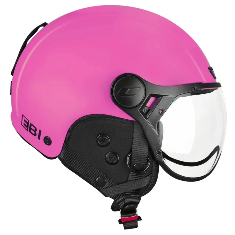 Casque vélo électrique à visière type Jet CGM Ebi Mono