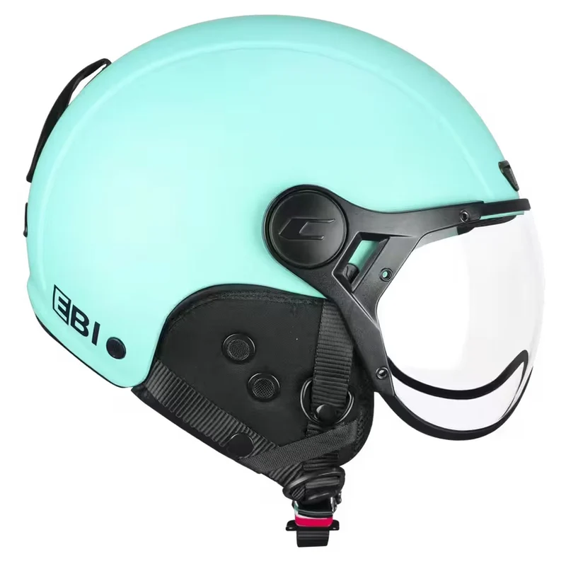 Casque vélo électrique à visière type Jet CGM Ebi Mono
