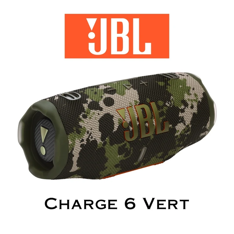 JBL Charge 6 | Enceinte portable étanche et résistante aux chutes