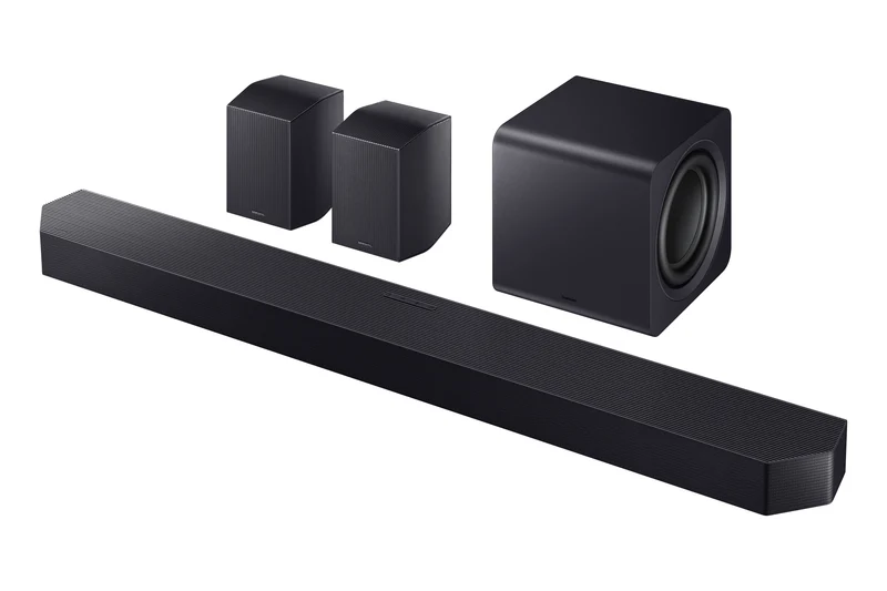 Samsung HW-Q990H - Barre de son 11.1.4, 17HP, 656Watts, Sub sans fil, Dolby Atmos, Enceintes surround incluses