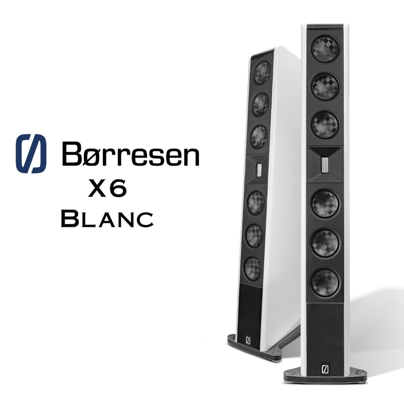 Borresen X6 - Enceintes acoustiques colonne 3 voies haut de gamme