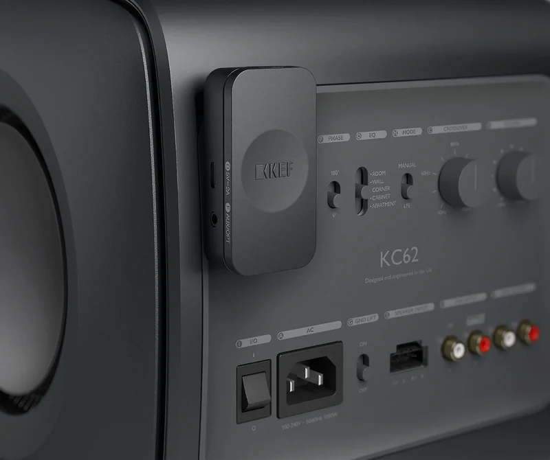 KEF KW2 | Récepteur sans-fil pour caisson de basses et barre de son XIO