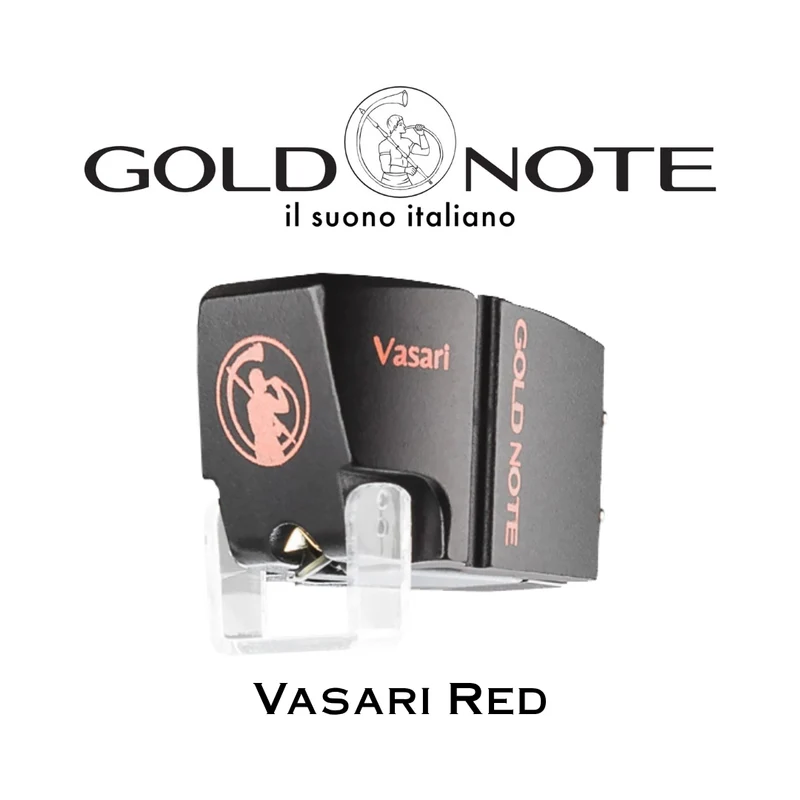 Gold Note Vasari Red | Cartouche phono MM (Moving magnet)