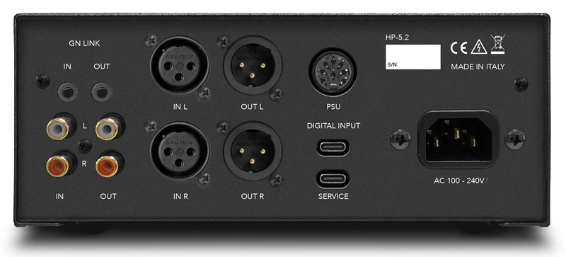 Gold Note HP-5.2 – Amplificateur de casques d'écoute pour audiophile