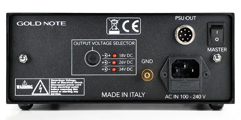 Gold Note PSU-10 | Bloc d’alimentation pour Gold Note PH-10