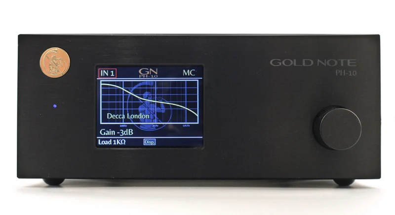 Gold Note PH-10 | Préamplificateur phono compatible avec toutes les cellules MM, MC