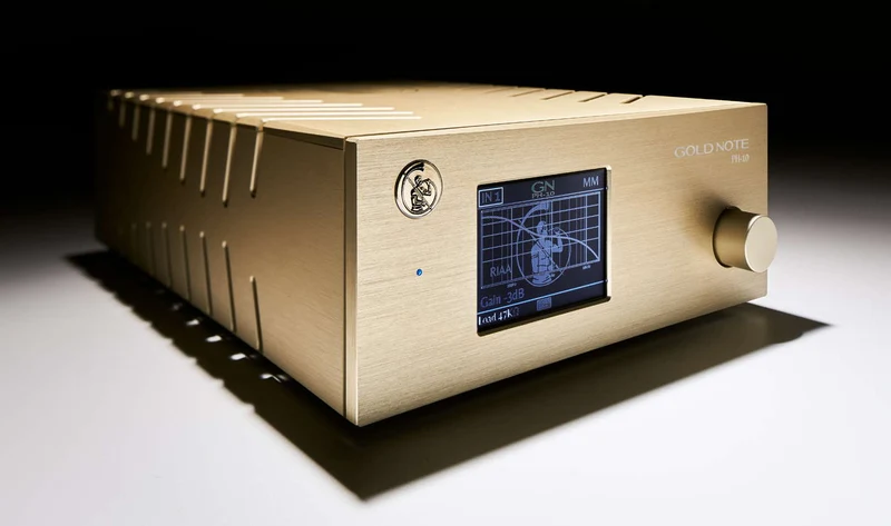 Gold Note PH-10 | Préamplificateur phono compatible avec toutes les cellules MM, MC