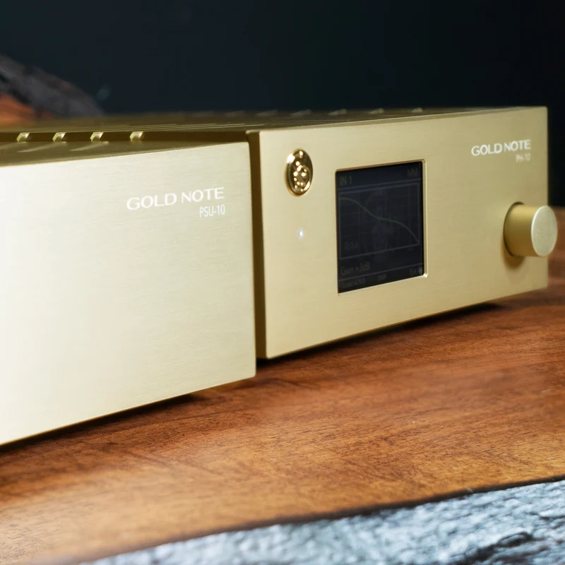 Gold Note PH-10 | Préamplificateur phono compatible avec toutes les cellules MM, MC