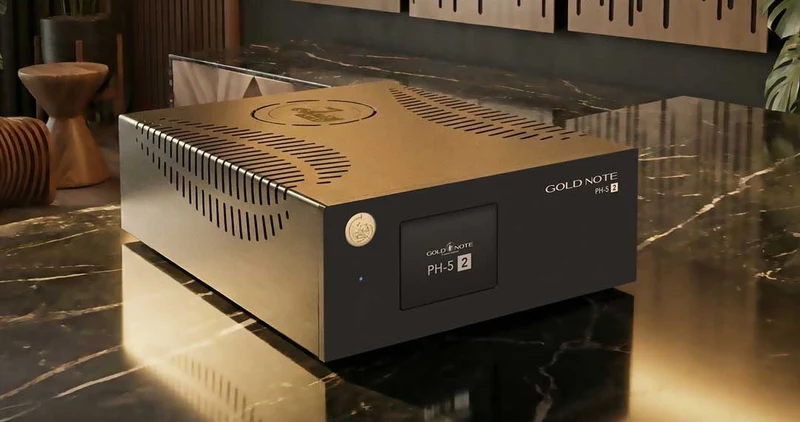 Gold Note PH-5.2 | Préamplificateur phono compatible avec toutes les cellules MM, MC