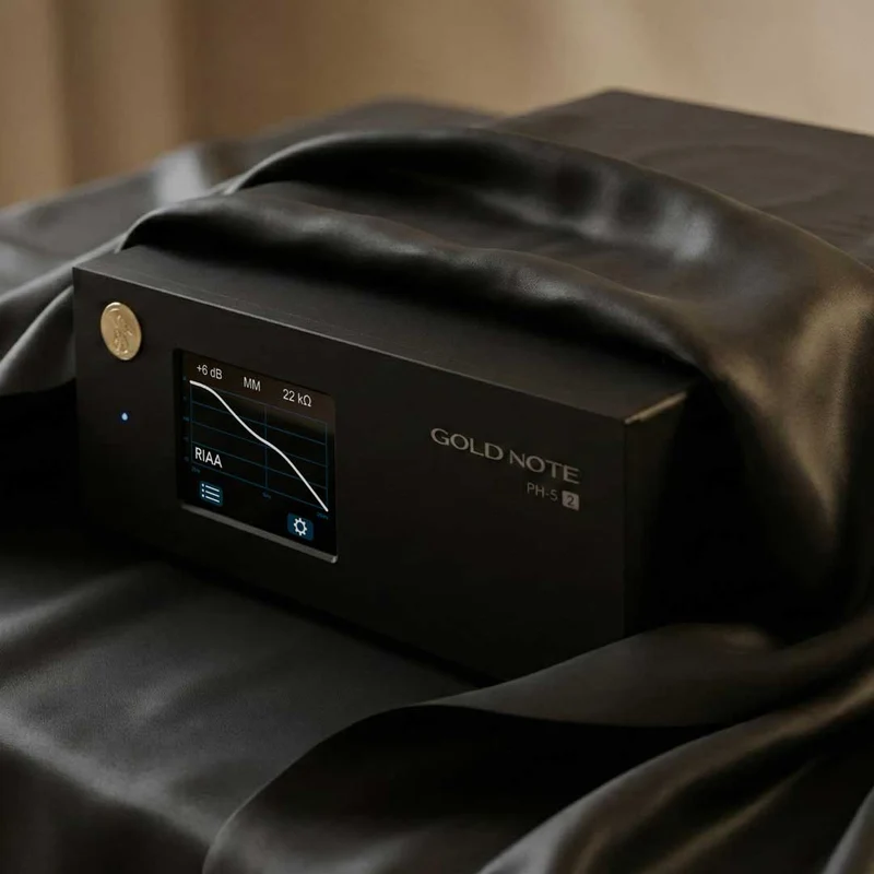 Gold Note PH-5.2 | Préamplificateur phono compatible avec toutes les cellules MM, MC