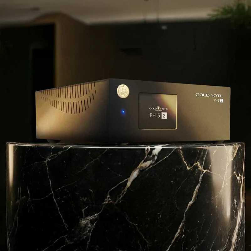 Gold Note PH-5.2 | Préamplificateur phono compatible avec toutes les cellules MM, MC