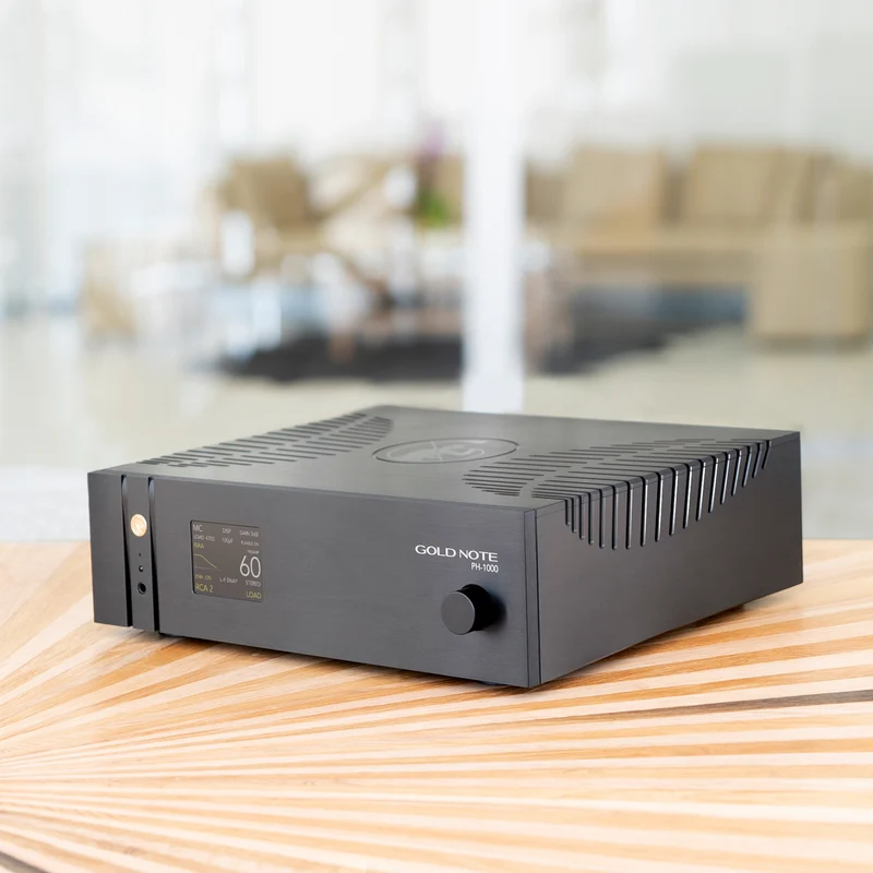 Gold Note PH-1000 Lite | Préamplificateur phono compatible avec toutes les cellules MM, MC