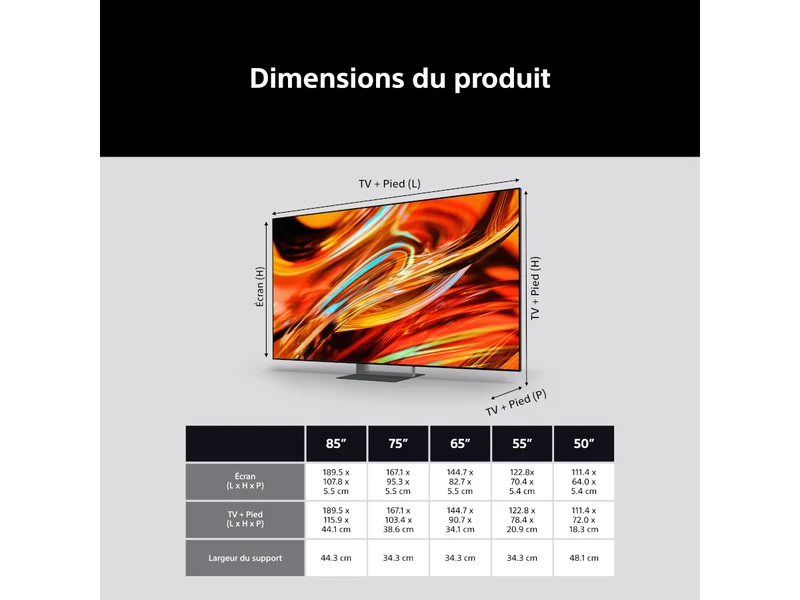 SONY 75 BRAVIA 7 II (K75XR75M2PB)