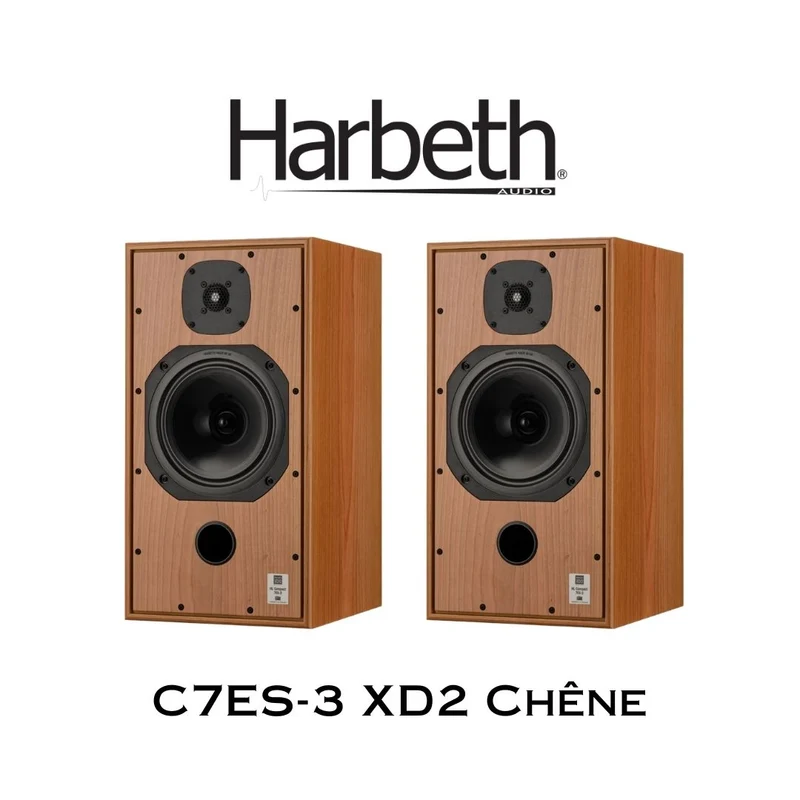 Harbeth C7ES-3 XD2 | Enceintes acoustiques d'étagère 2 voies