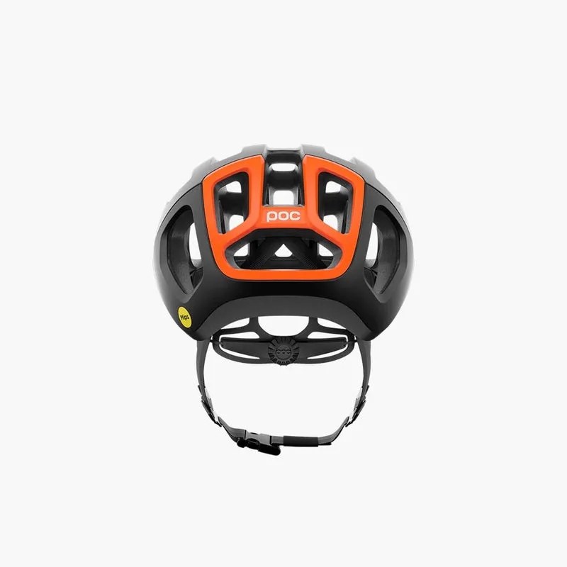 POC Casque Ventral Air Mips Uranium Black Fluorescent Orange