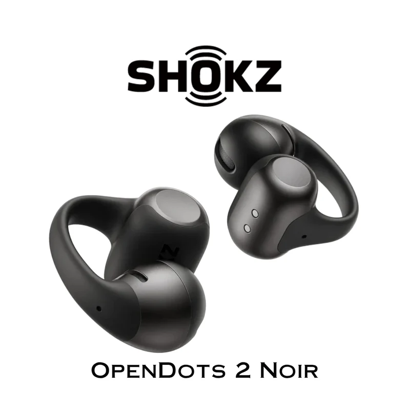 SHOKZ OpenDots 2 | Écouteurs sans fil à conduction osseuse