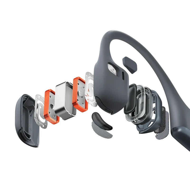 SHOKZ OpenRun PRO 2 - Casque Bluetooth à conduction osseuse à oreille ouverte