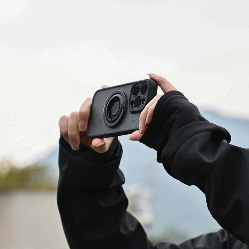 Coque iPhone vélo Outplorer – iPhone 14 à 17 à fixation magnétique