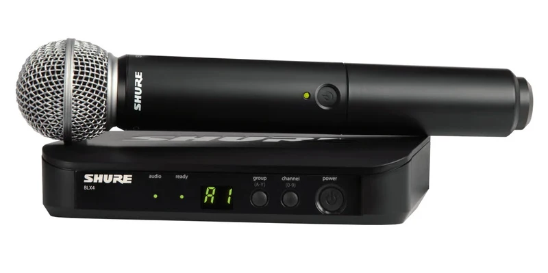 Shure BLX24/SM58-H10 – Microphone sans fil avec capsule SM58