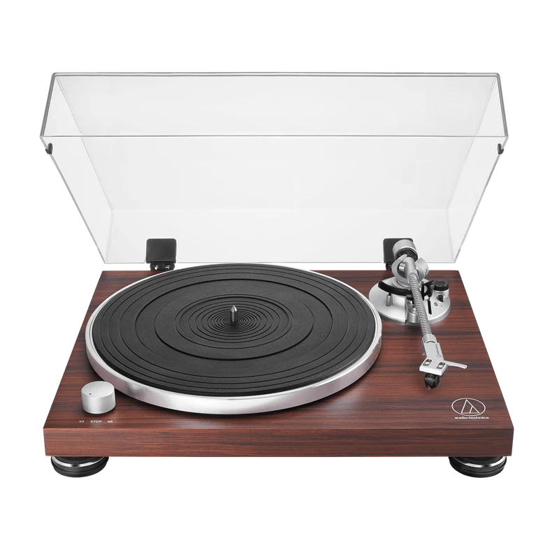 Audiotechnica AT-LPW50BT-RW - Table tournante automatique à entraînement par courroie (sans fil et analogique)