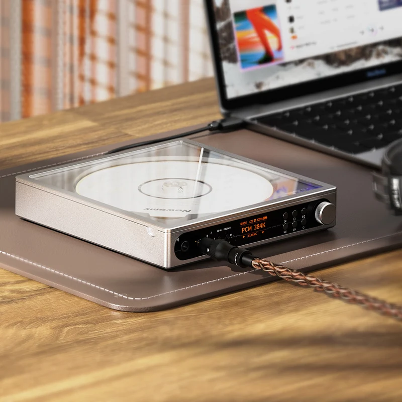 FiiO DM15 R2R | Lecteur de CD portable avec transmission Bluetooth aptX HD
