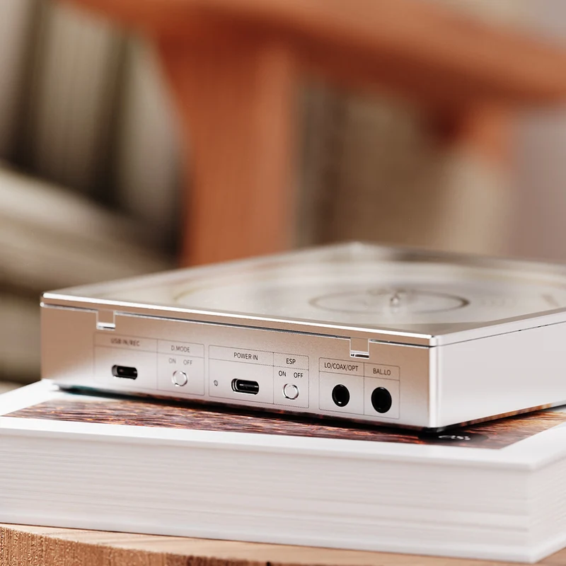 FiiO DM15 R2R | Lecteur de CD portable avec transmission Bluetooth aptX HD