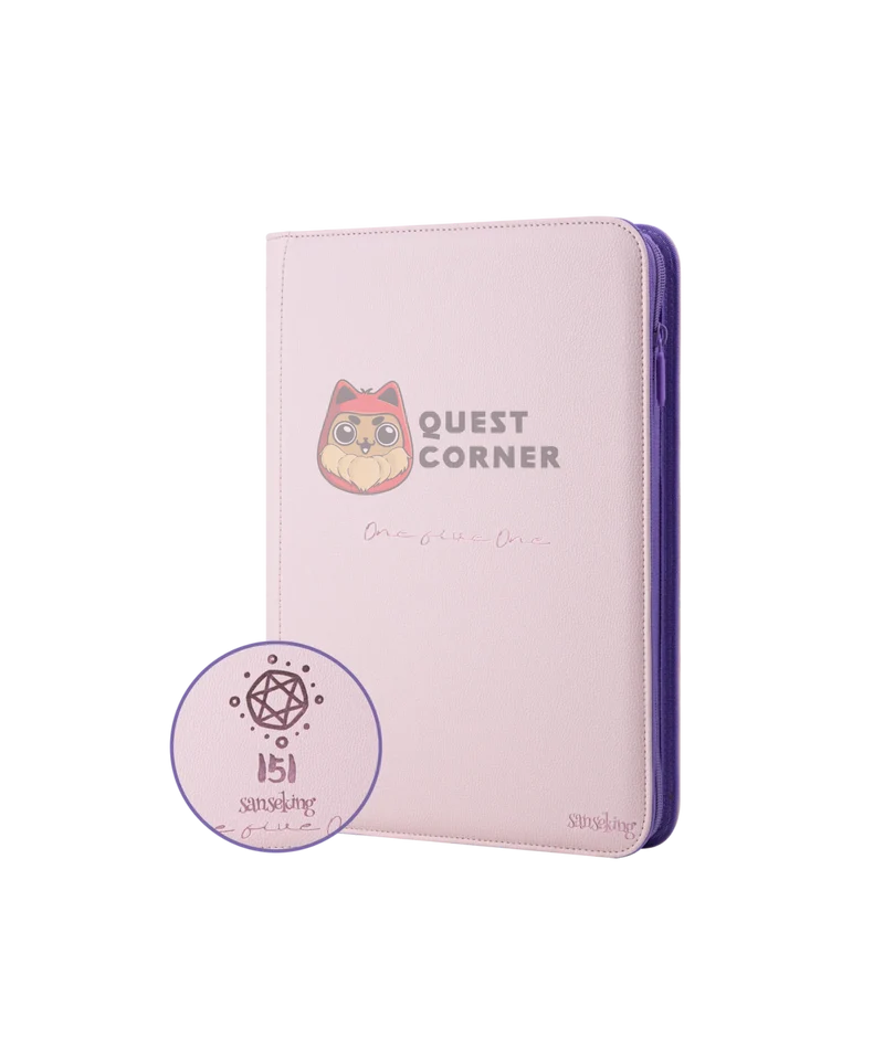 Accessoires TCG – 151 Rainbow Binder – 18-Pocket – 360 cartes Sanseking