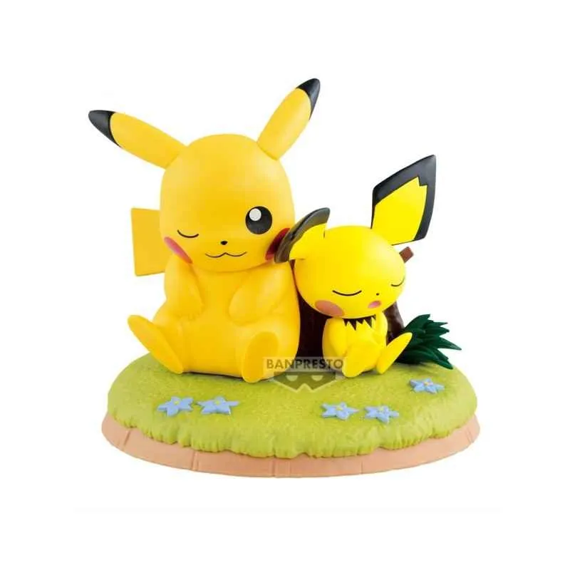 Figurine Pikachu & Pichu – Pokemon – Relaxing Time – Banpresto